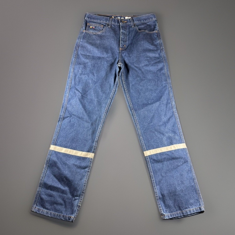 LAPCO FR Jeans Mens 34x34 Flame Resistant Denim ATPV 14.8 NFPA 2112 Workwear